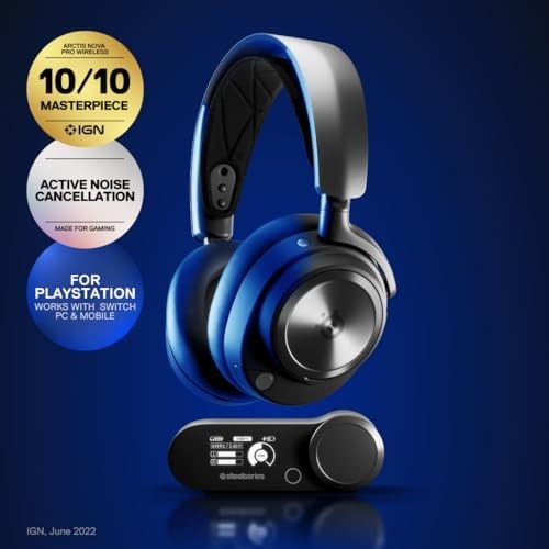 SteelSeries Arctis Nova Pro Wireless Full Size Headset - 61520