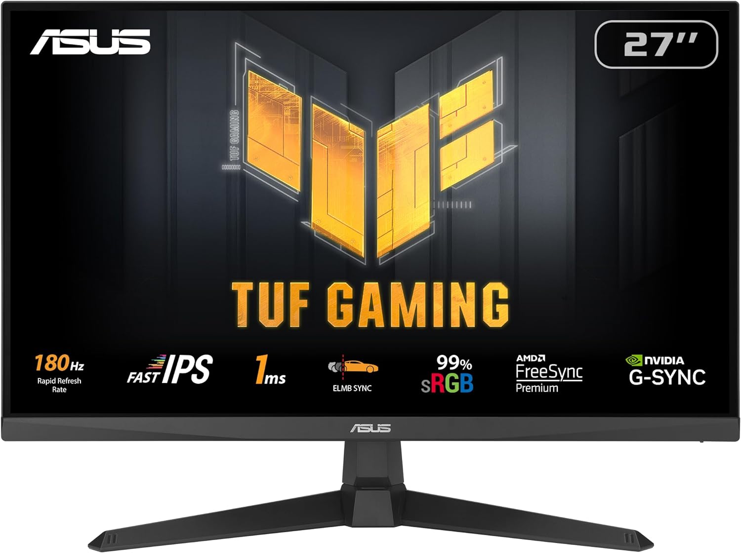 Asus Tuf VG279Q3A - 180Hz 1080p FHD 27 Gaming Monitor