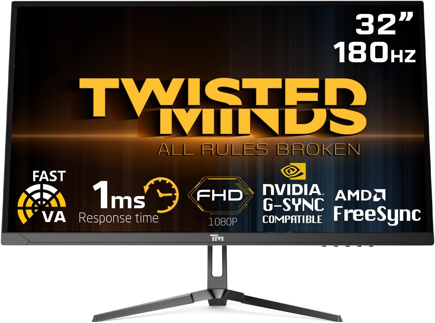 Twisted Minds 32'' Curved, HDR (R1500), FHD, 180Hz