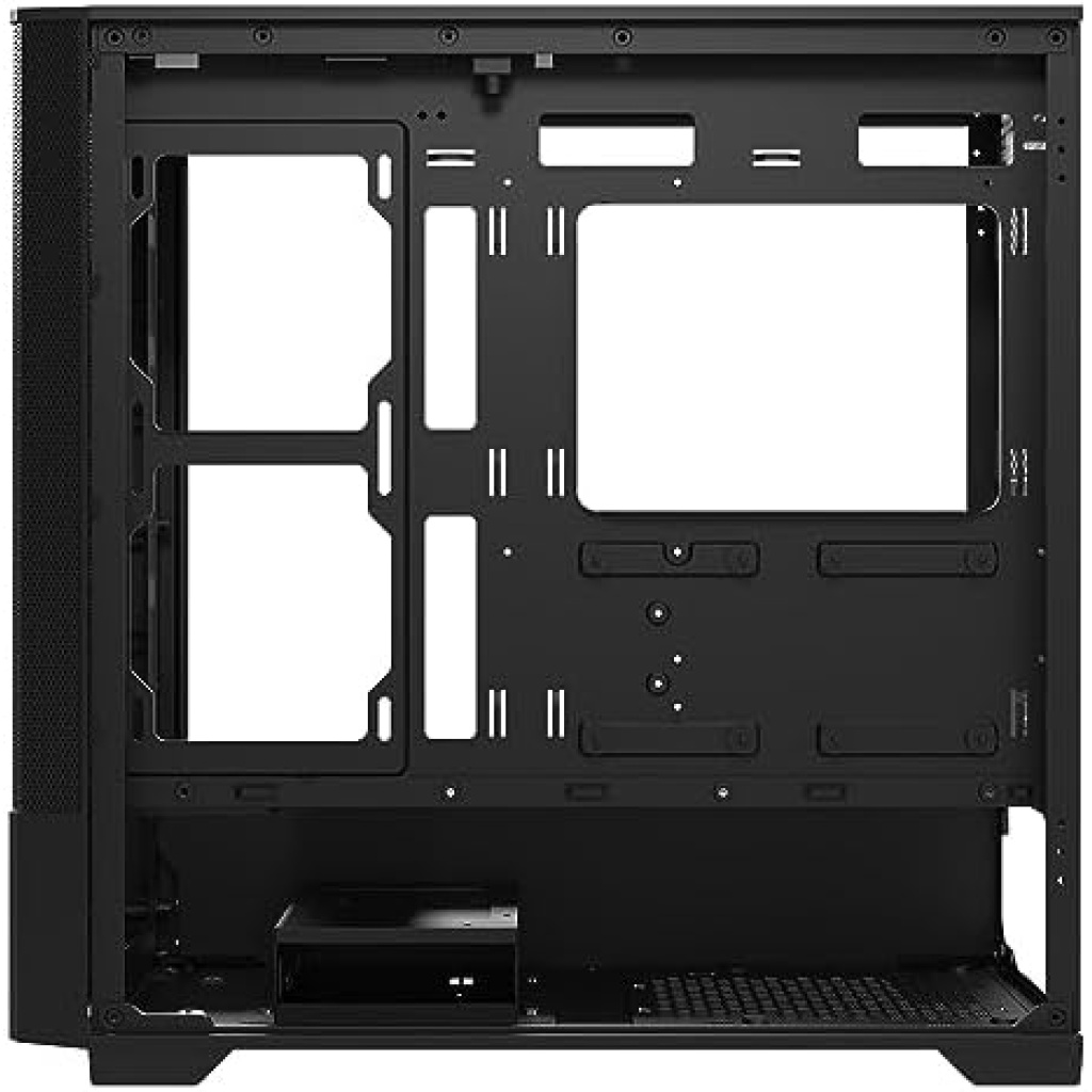 DarkFlash DK415 M-ATX PC Gaming Case - Black | White